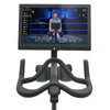 Echelon Spinningfiets EX-7s stuur en display met interactieve les op het scherm