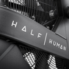Half Human Airbike Air Bike logo frame