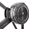 Half Human Roeitrainer Air Rower verschillende weerstandsniveaus