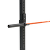 Nike Barbell Coated Premium Barbell 20kg Orange SWOOSH op krachtstation