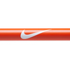 Nike Barbell Coated Premium Barbell 20kg Orange SWOOSH ingezoomd op logo