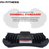 PH Fitness Dumbbells Verstelbare Dumbbells Set 24KG ruimtebesparend