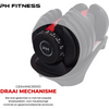 PH Fitness Dumbbells Verstelbare Dumbbells Set 24KG geavanceerd draai mechanisme