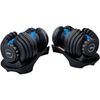 PH Fitness Dumbbells Verstelbare Dumbbells Set 24KG productfoto blauw