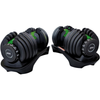 PH Fitness Dumbbells Verstelbare Dumbbells Set 24KG productfoto groen