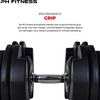 Ph Fitness Dumbbells Verstelbare Dumbbells Set 40KG ergonomische grip