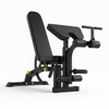 Productfoto van de PH Fitness Fitnessbank PRO530-2 Incline-Decline Bench with Bicep Booster & Leg Extension met een witte achtergrond