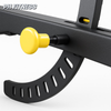 De knop waarmee je de verschillende standen instelt van de PH Fitness Fitnessbank PRO530-2 Incline-Decline Bench with Bicep Booster & Leg Extension