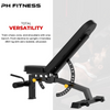 PH Fitness Fitnessbank PRO710 Decline - Incline Bench productfoto rechtsachter