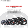 PH Fitness Halterschijven Tri Handle Plates Voordeelset 147,5 kg