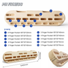 Alle afmetingen van de PH Fitness Hangboard Professional Rock Climbing Hangboard