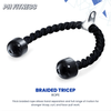 De Braided Tricep Rope van de PH Fitness Kabel Accessoires Multi Cable Accessoires 7-Pro Kit