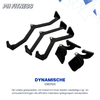 De dynamische grepen van de PH Fitness Kabel Accessoires Multi Grip Set 5