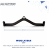 De Wide Latbar Grip van 63 cm van de PH Fitness Kabel Accessoires Multi Grip Set 7