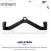 De Mid Latbar Grip van 60 cm van de PH Fitness Kabel Accessoires Multi Grip Set 7