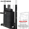 PH Fitness Krachtstation Advanced Power Rack 910 twee 80kg gewichtsstapels