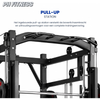 Het ingebouwde pull-up station van het PH Fitness Krachtstation Advanced Power Rack 910