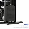 De 100kg gewichtsstapel van de PH Fitness Krachtstation All-in-One Multi Gym Machine 100 kg