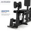 De adaptieve weerstand voor armen, benen en rows op de PH Fitness Krachtstation Compact Multi Gym Machine 100 kg