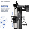De 180 graden roterende pulleys met verstelbare hoogte van de PH Fitness Krachtstation Corner Power Rack 780