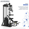 Het V-Frame van het PH Fitness Krachtstation Corner Power Rack 780