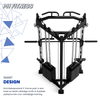 Ruimtebesparend V-frame van de PH Fitness Krachtstation Corner Power Rack met Smith Machine
