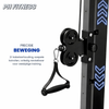 De katrollen met 2:1 kabelverhouding van de PH Fitness Krachtstation Dual Adjustable Cable Crossover Machine 200 kg