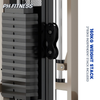 De gewichtsstapel van 80kg van de PH Fitness Krachtstation FUSION X Pro Rack