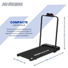 Afmetingen van de PH Fitness Loopband CR-B1FS lengte x breedte x hoogte is 108cm x 55,2cm x 102,2cm