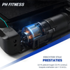De motor van de PH Fitness Loopband SmartRun met 3,0 PK piekvermogen en 1,5 PK continu vermogen met snelheden van 1 tot 12 km/u