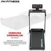 PH Fitness Loopband TH-900 uitgeklapte productfoto van achter genomen