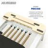 De veringen van de PH Fitness Pilates Reformer Aluminium Reformer