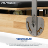 De verstelbare schoudersteun van de PH Fitness Pilates Reformer Z88-X