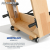 De transportwielen van de PH Fitness Pilates Reformer Z88-X