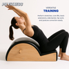 Fitte vrouw die traint op de PH Fitness Pilates Spine Corrector J55X