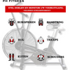 PH Fitness Airbike Spiergroepen