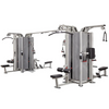 Steelflex Krachtstation Jungle Gym Double Tower productfoto achterkant