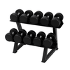 PH Fitness Dumbbells | PU Dumbbell Set - 2 t/m 10KG met Rack