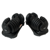 Productfoto van de zwarte PH Fitness Dumbbells Premium Verstelbare Dumbbells Set 24KG