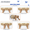 De verschillende grip posities van de PH Fitness Hangboard Professional Rock Climbing Hangboard