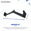 Afmetingen van de medium lat greep van de PH Fitness Kabel Accessoires Multi Grip Set 5 is 61 x 19 cm