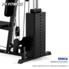 100kg gewichtsstapel van de PH Fitness Krachtstation Compact Multi Gym Machine 100 kg