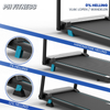 Foto's van de handmatige helling van de PH Fitness Loopband Endurance (0%, 7% en 12% helling).