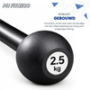 Massief stalen constructie van de PH Fitness Macebell Macebell Steel 2,5KG