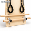 De handgrepen, straps en lussen van de PH Fitness Pilates Reformer Pilates Wandtrainer met Veren